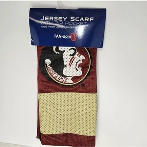 Florida State Jersey Scarf with Zip Pocket